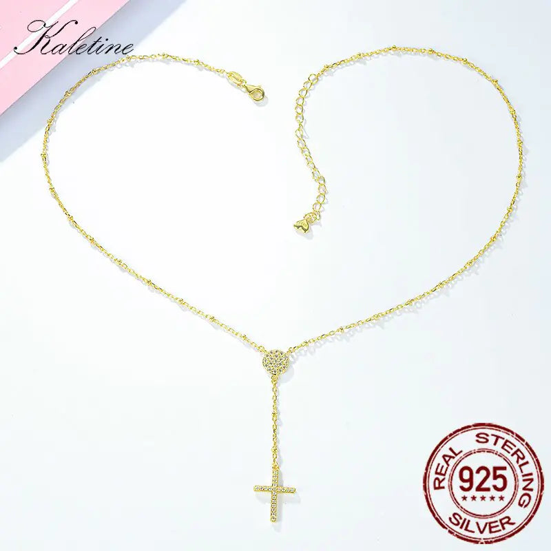 KALETINE 925 Sterling Silver Necklaces