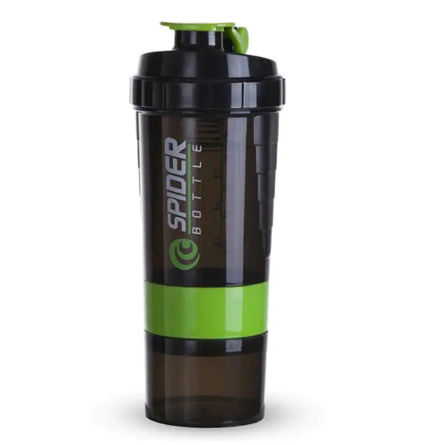 3 Layers Shaker Protein Bottle