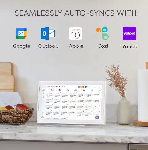 Skylight Smart 15-Inch Digital Family Calendar & Chore Chart
