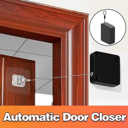 Automatic Sensor Door Closer Punch-Free Adjustable Surface Door