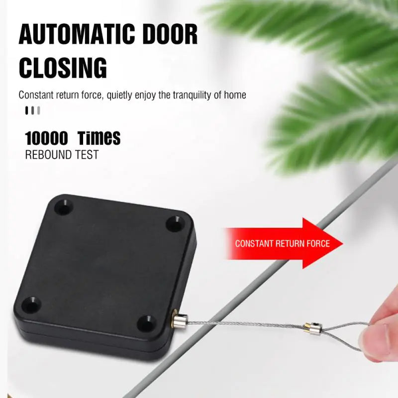 Automatic Sensor Door Closer Punch-Free Adjustable Surface Door